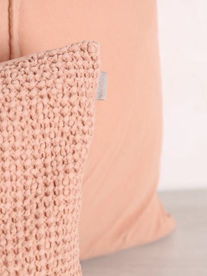 Maia Recycled Cotton Cushion - Dragee - 2 Sizes Available