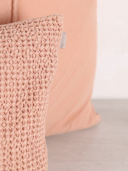 Maia Recycled Cotton Cushion - Dragee - 2 Sizes Available