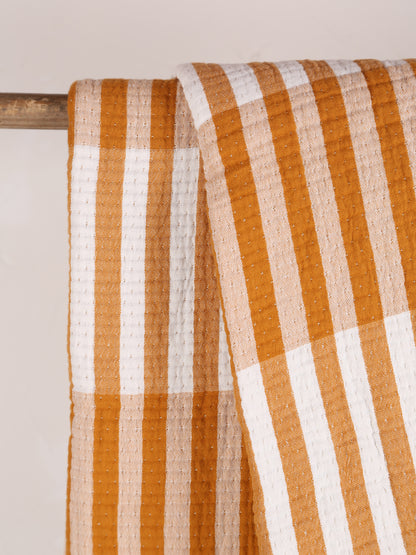 Calista Cotton Throw - Safran - 137 x 180cm