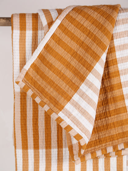 Calista Cotton Throw - Safran - 137 x 180cm