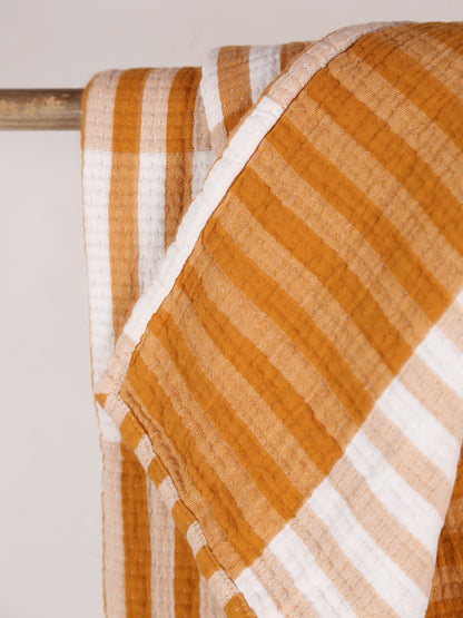 Calista Cotton Throw - Safran - 137 x 180cm