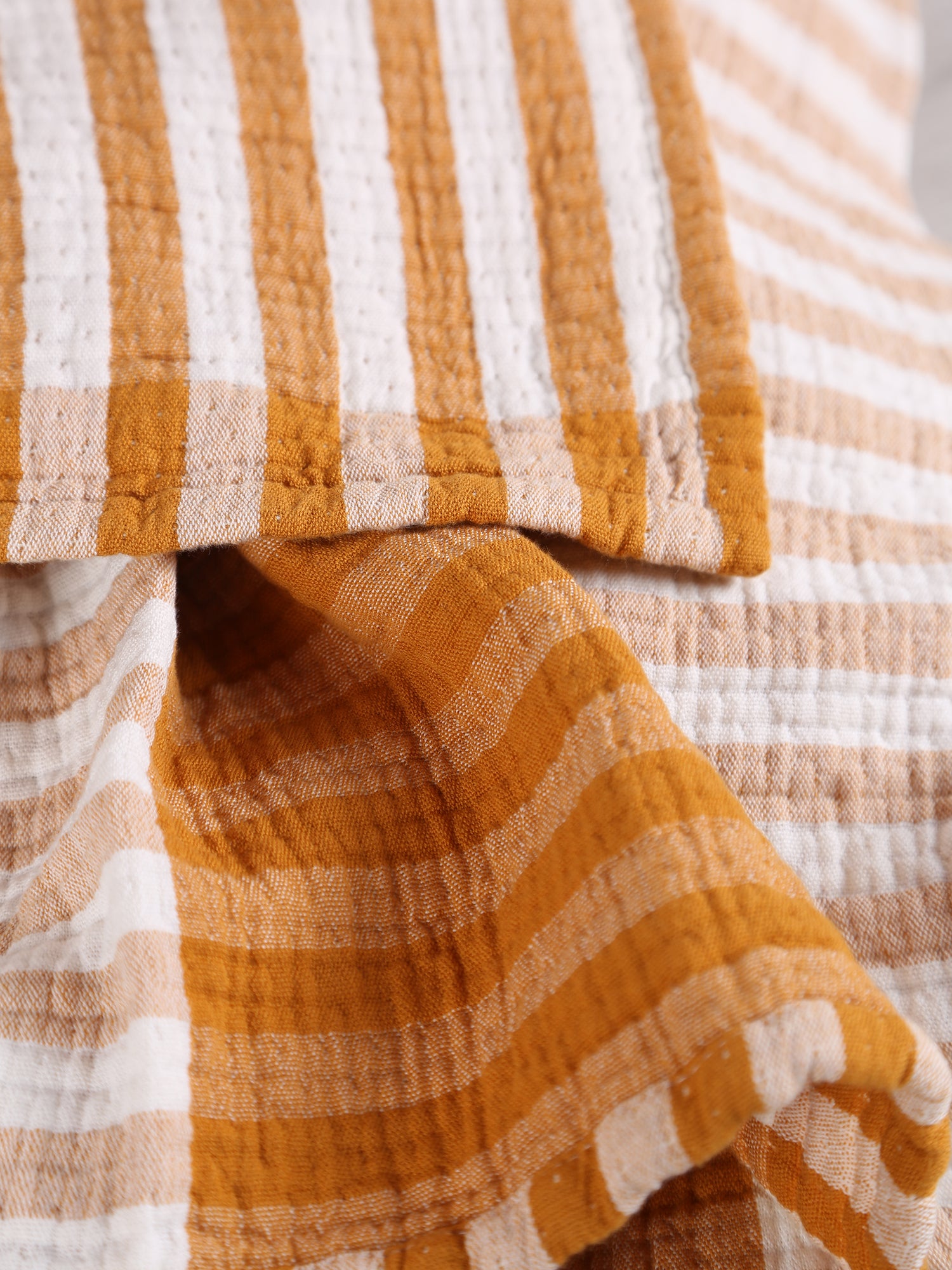 Calista Cotton Throw - Safran - 137 x 180cm
