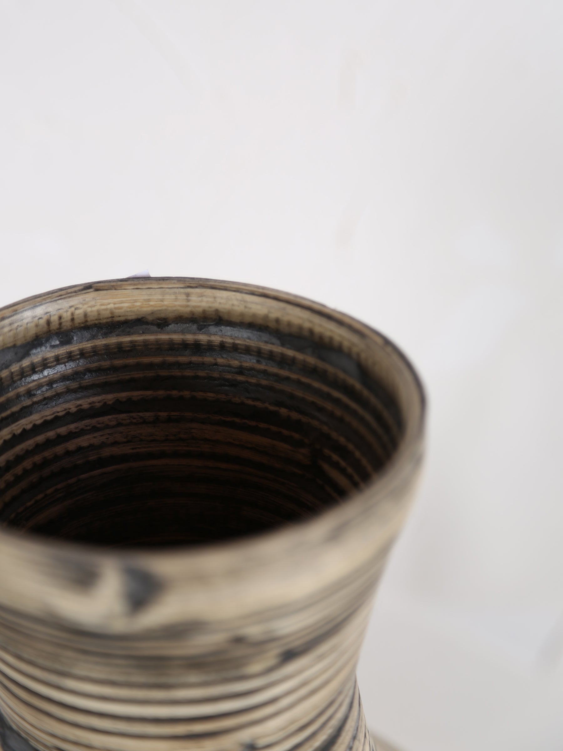 Tulua Vase bamboo - Grey, brown