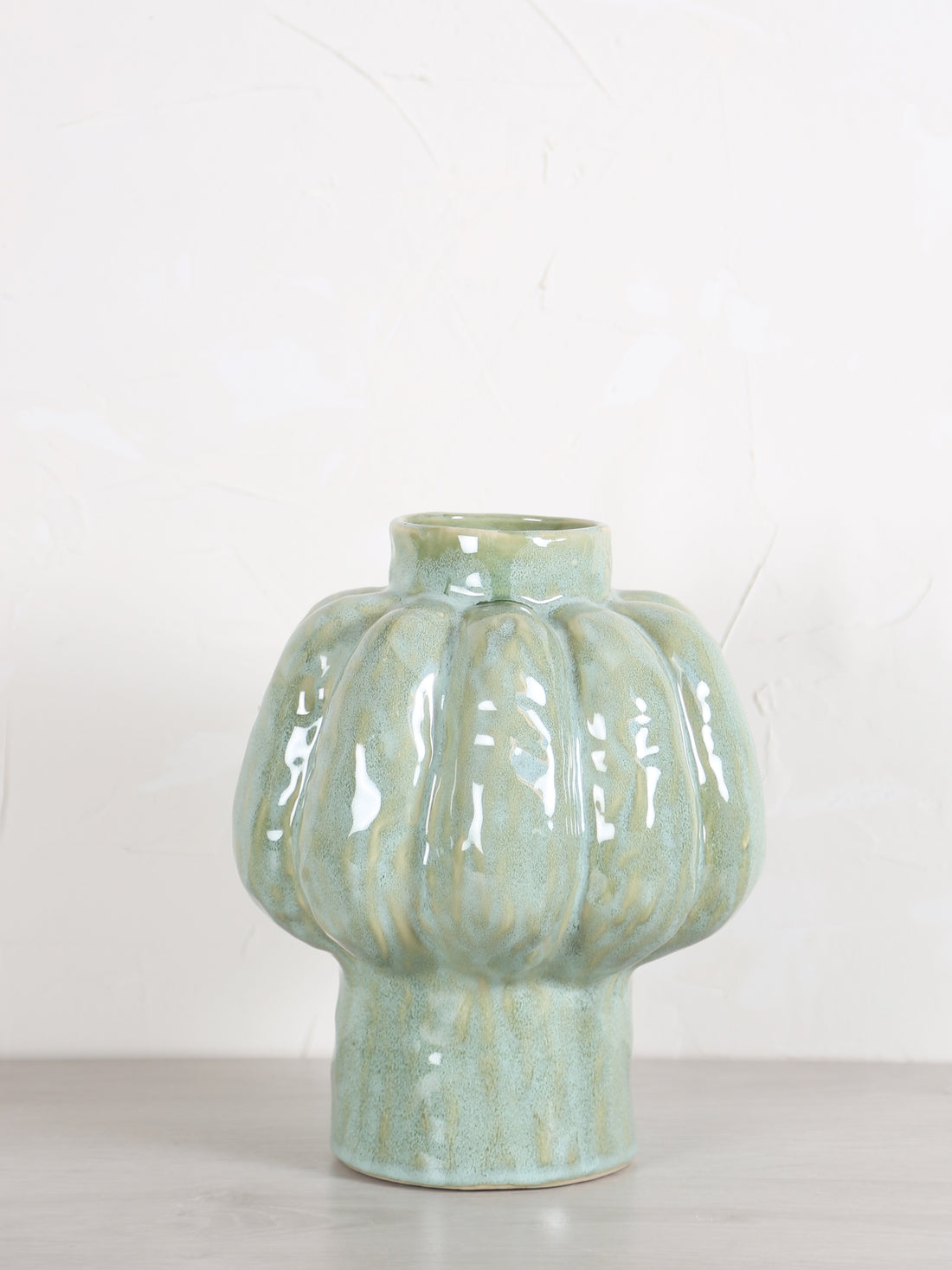 Alveri Mint Green Ceramic Vase - 2 Sizes Available