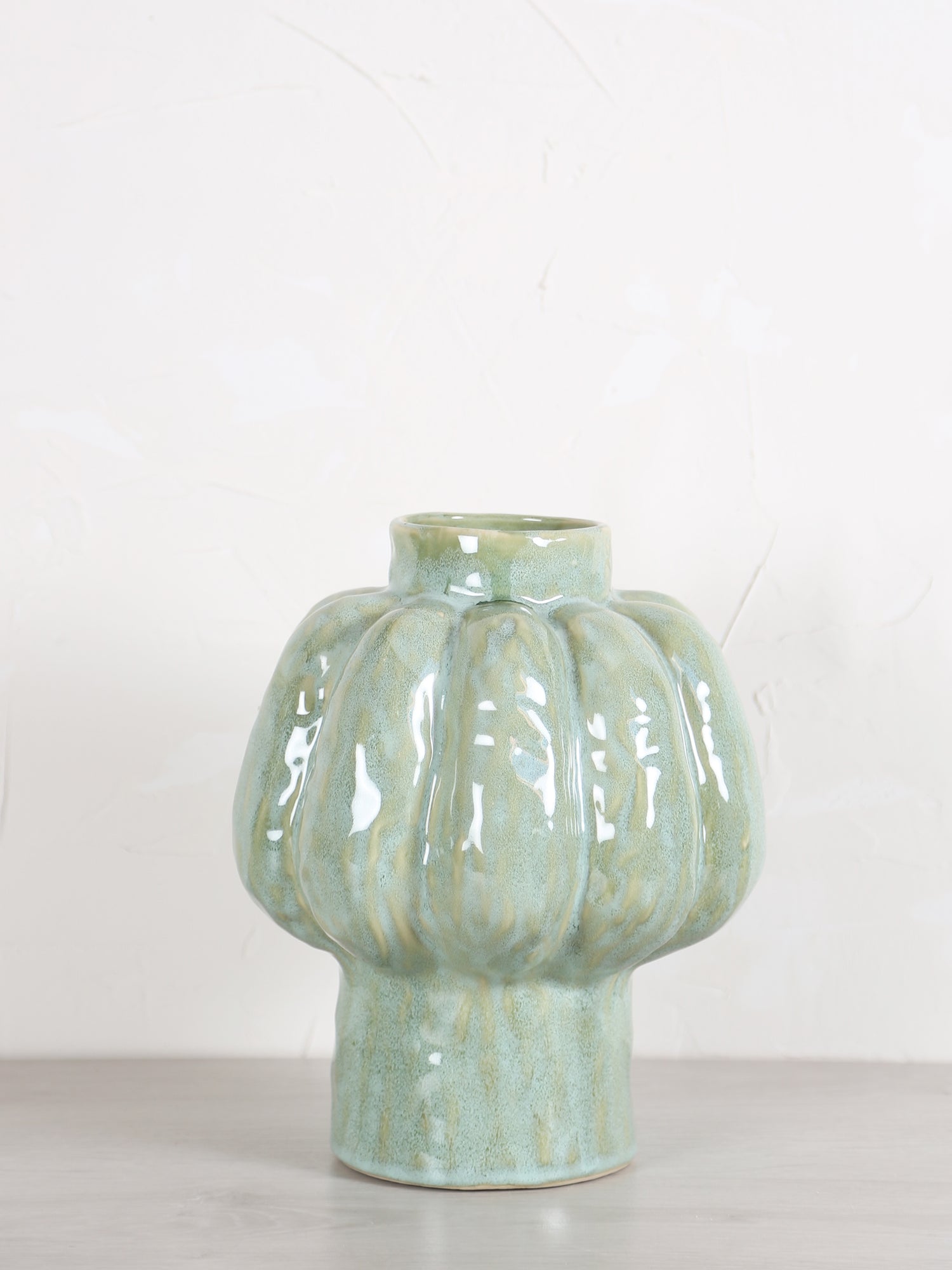 Alveri Mint Green Ceramic Vase - 2 Sizes Available