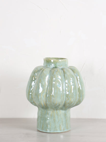 Alveri Mint Green Ceramic Vase - 2 Sizes Available