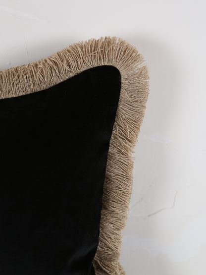 Elodie Woven Velvet Cushion - 4 Colours Available