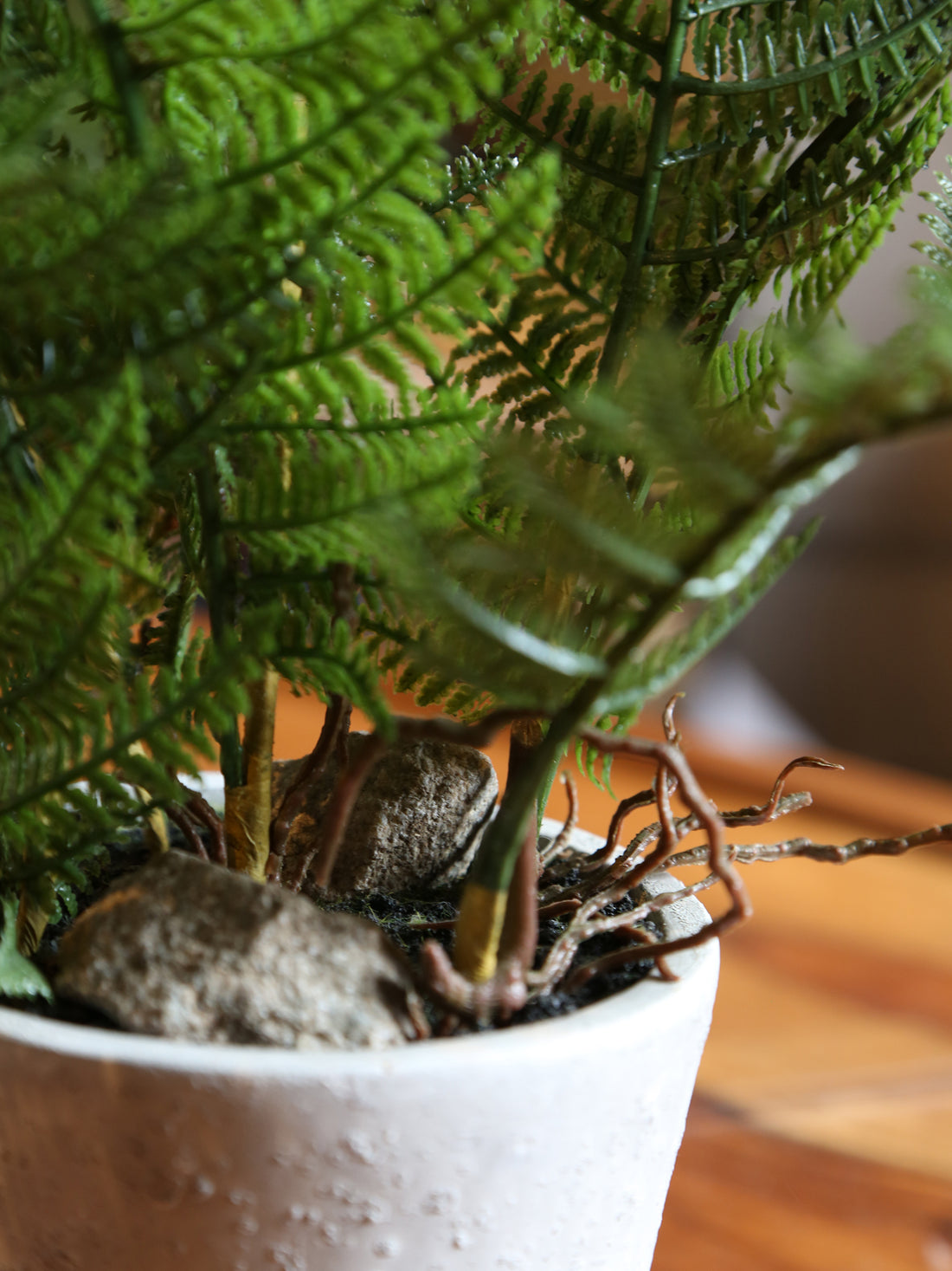 Faux Bracken Fern in Pot