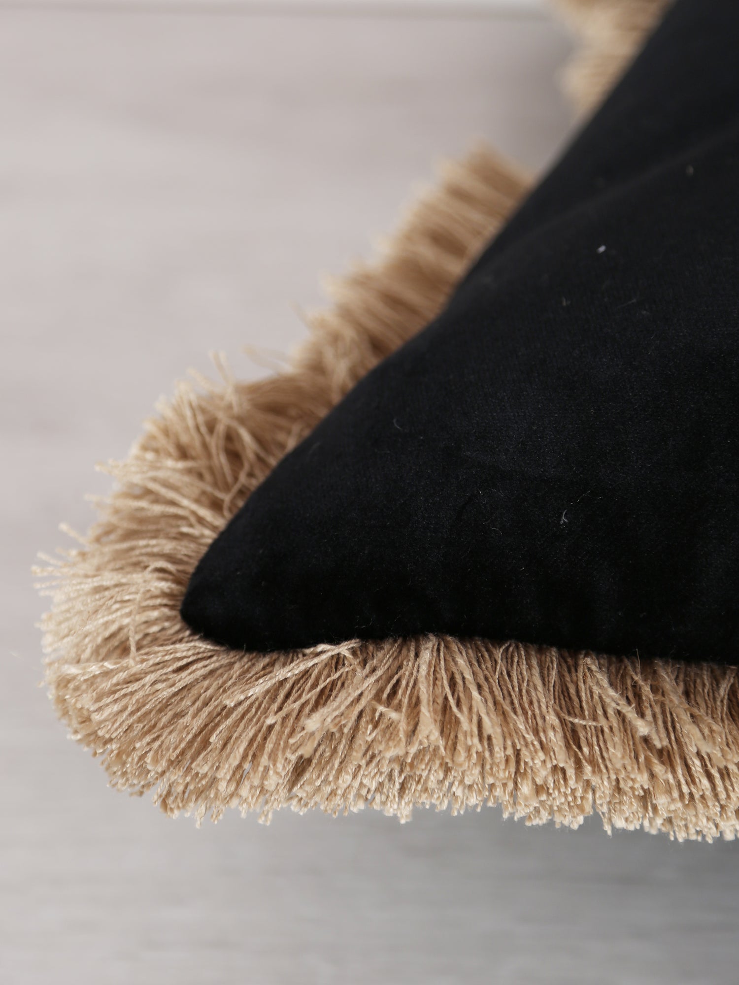 Elodie Woven Velvet Cushion - 4 Colours Available