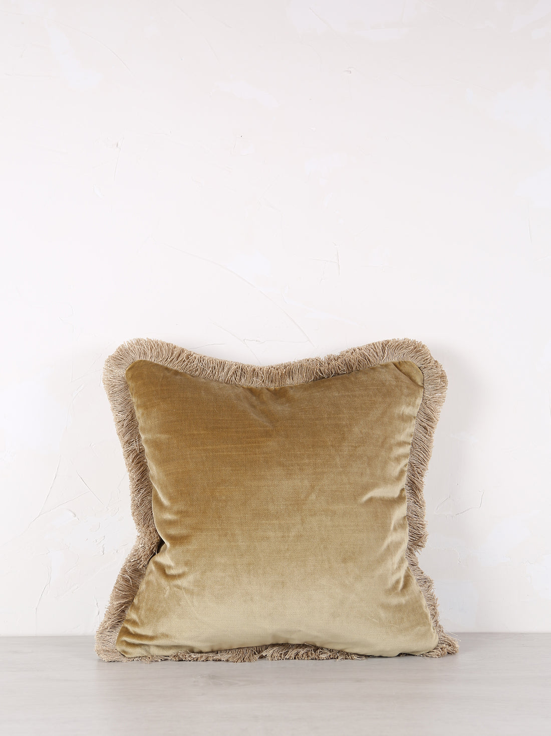 Elodie Woven Velvet Cushion - 4 Colours Available