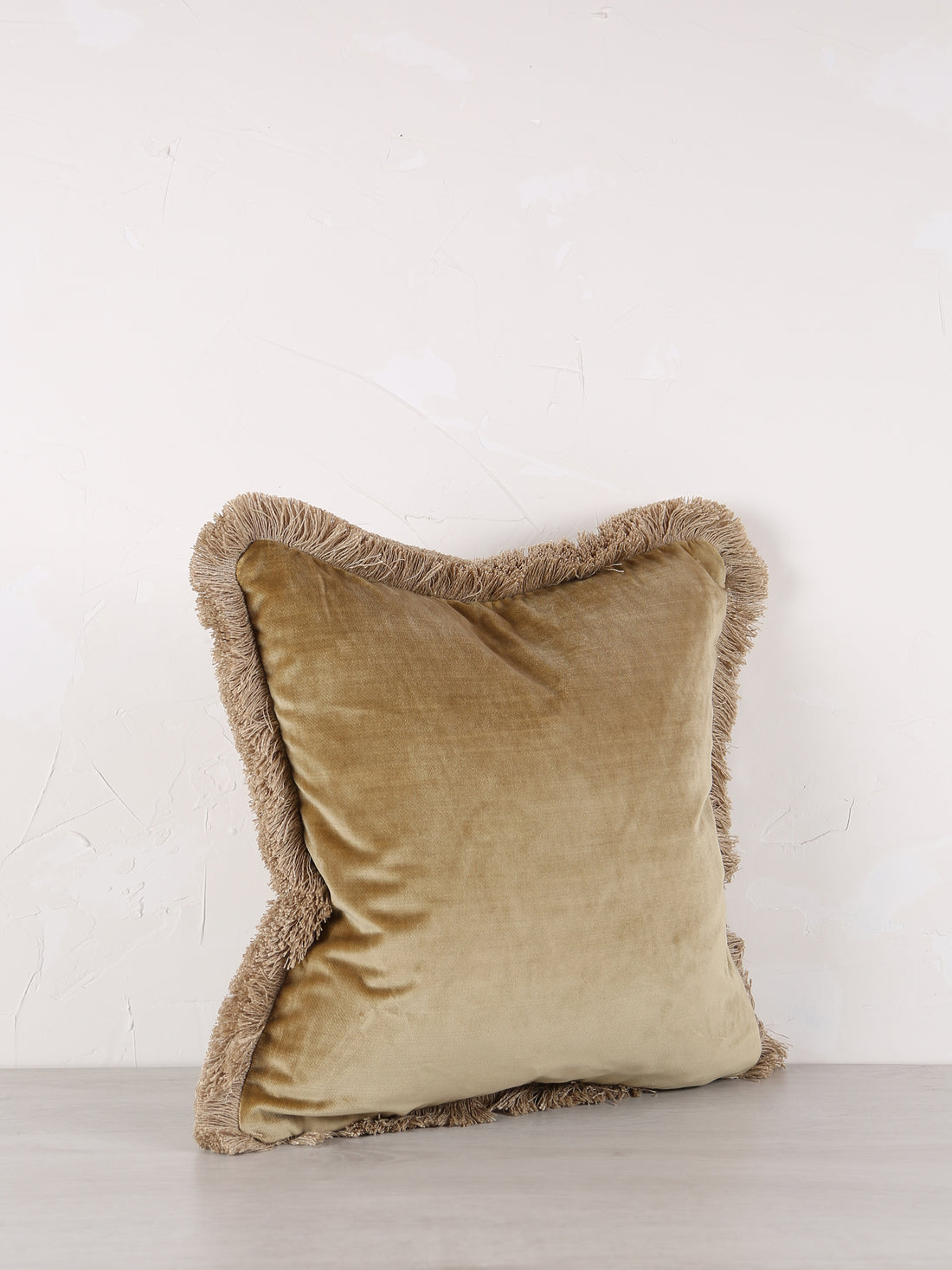 Elodie Woven Velvet Cushion - 4 Colours Available