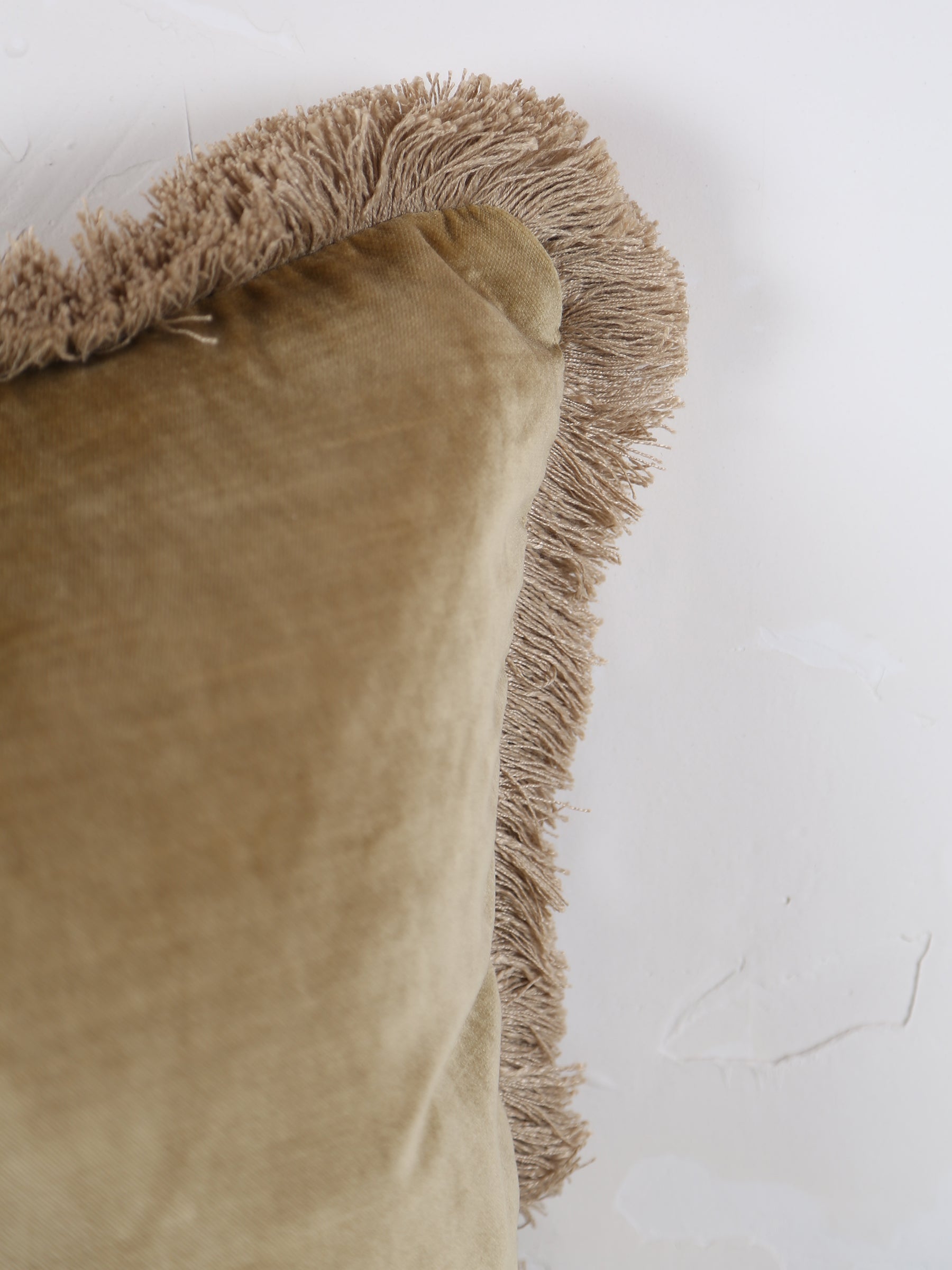 Elodie Woven Velvet Cushion - 4 Colours Available