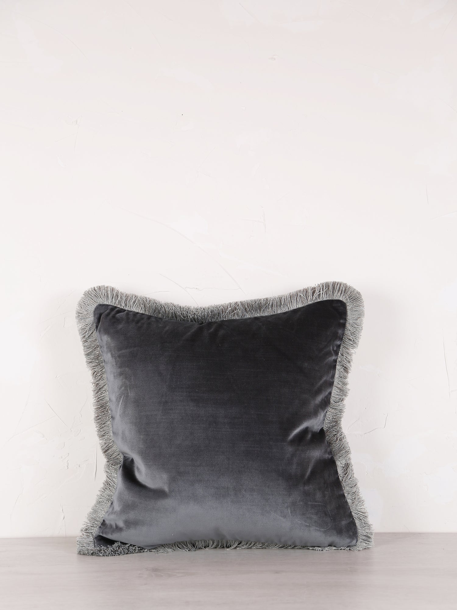Elodie Woven Velvet Cushion - 4 Colours Available