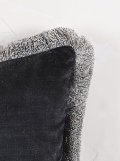 Elodie Woven Velvet Cushion - 4 Colours Available