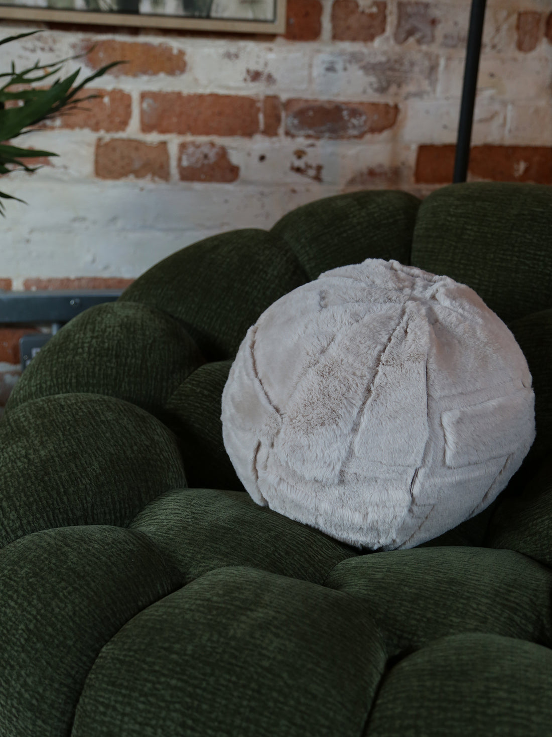 Tovi Geometric Textured Cushion Ball