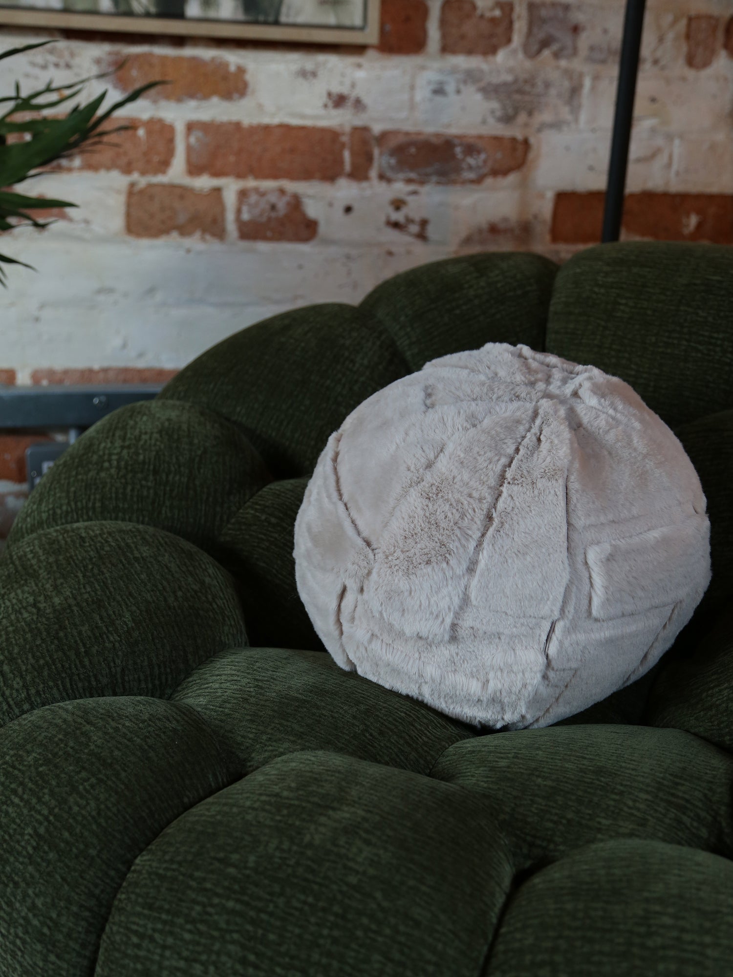 Tovi Geometric Textured Cushion Ball