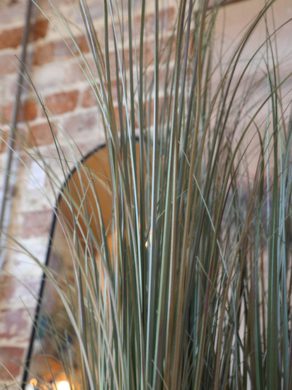 Large Faux Green Botanical Grass - Potted Plant