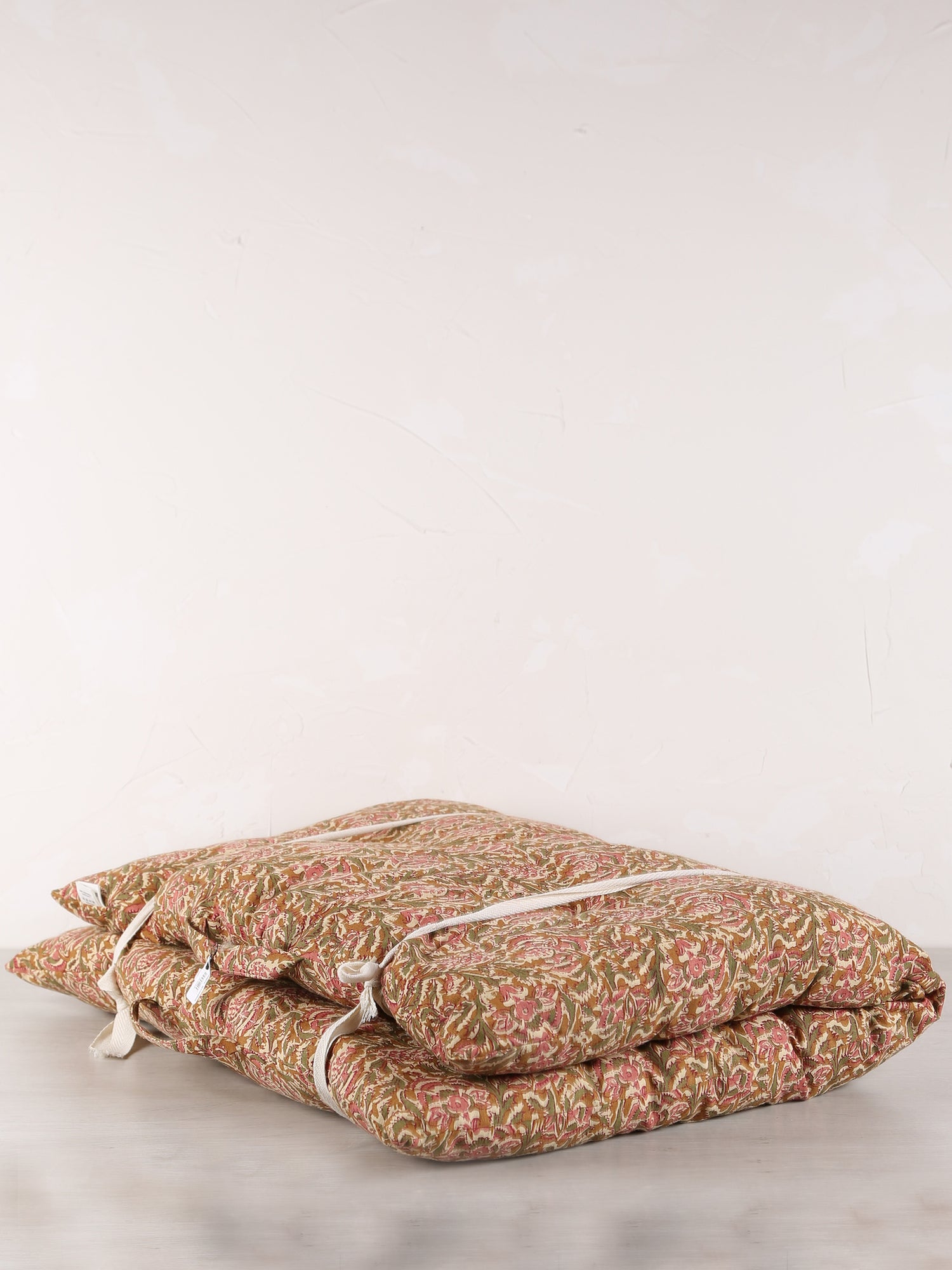 Printed Cotton Mattress - Honey, Rose