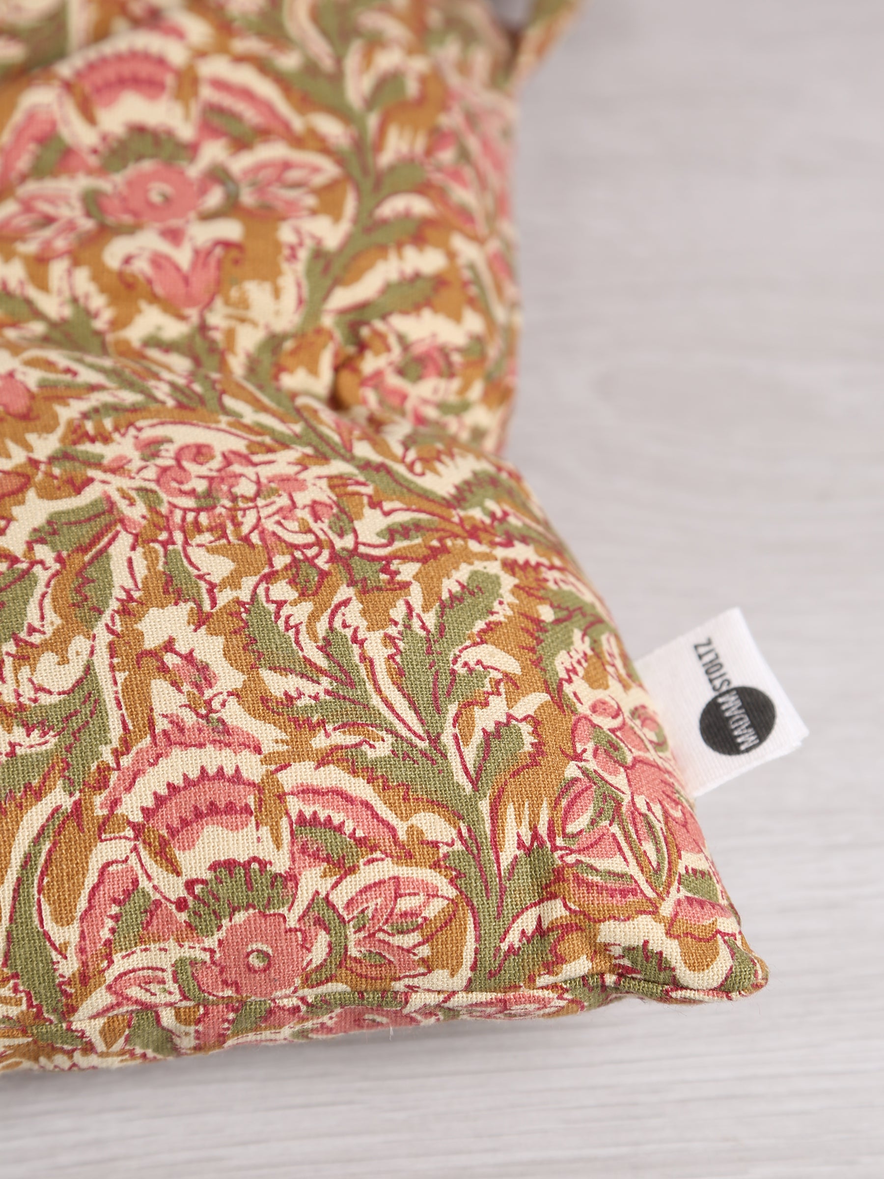 Printed Cotton Mattress - Honey, Rose