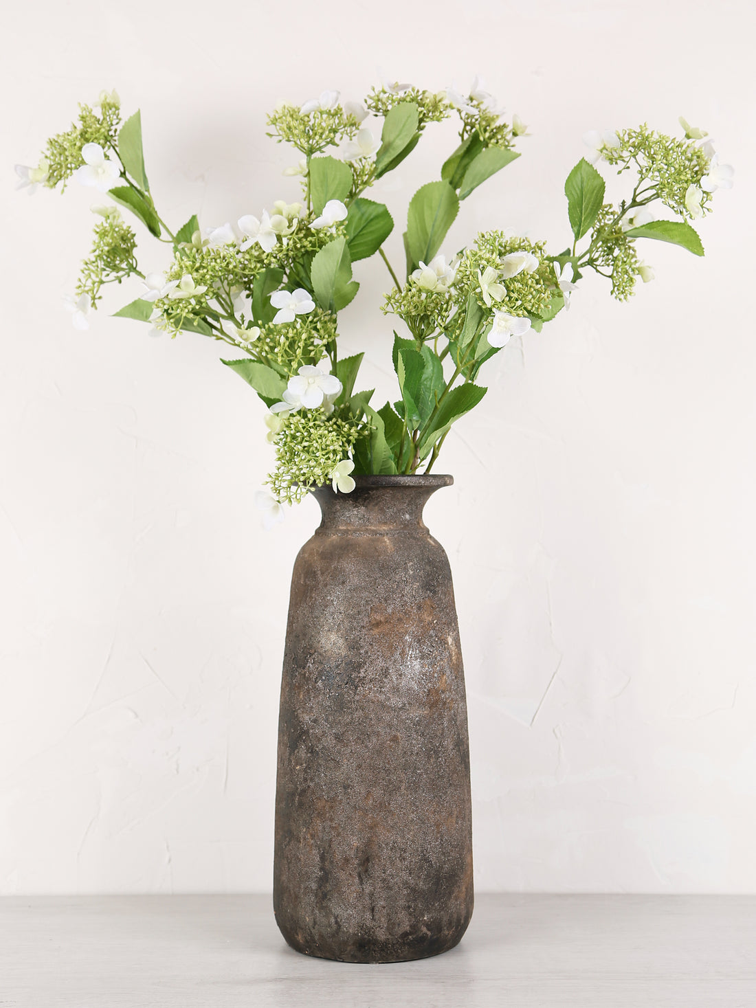 Faux Cream Viburnum Stem