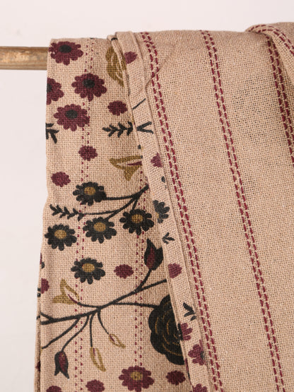 Eydis throw - Recycled Cotton - Warm Multi