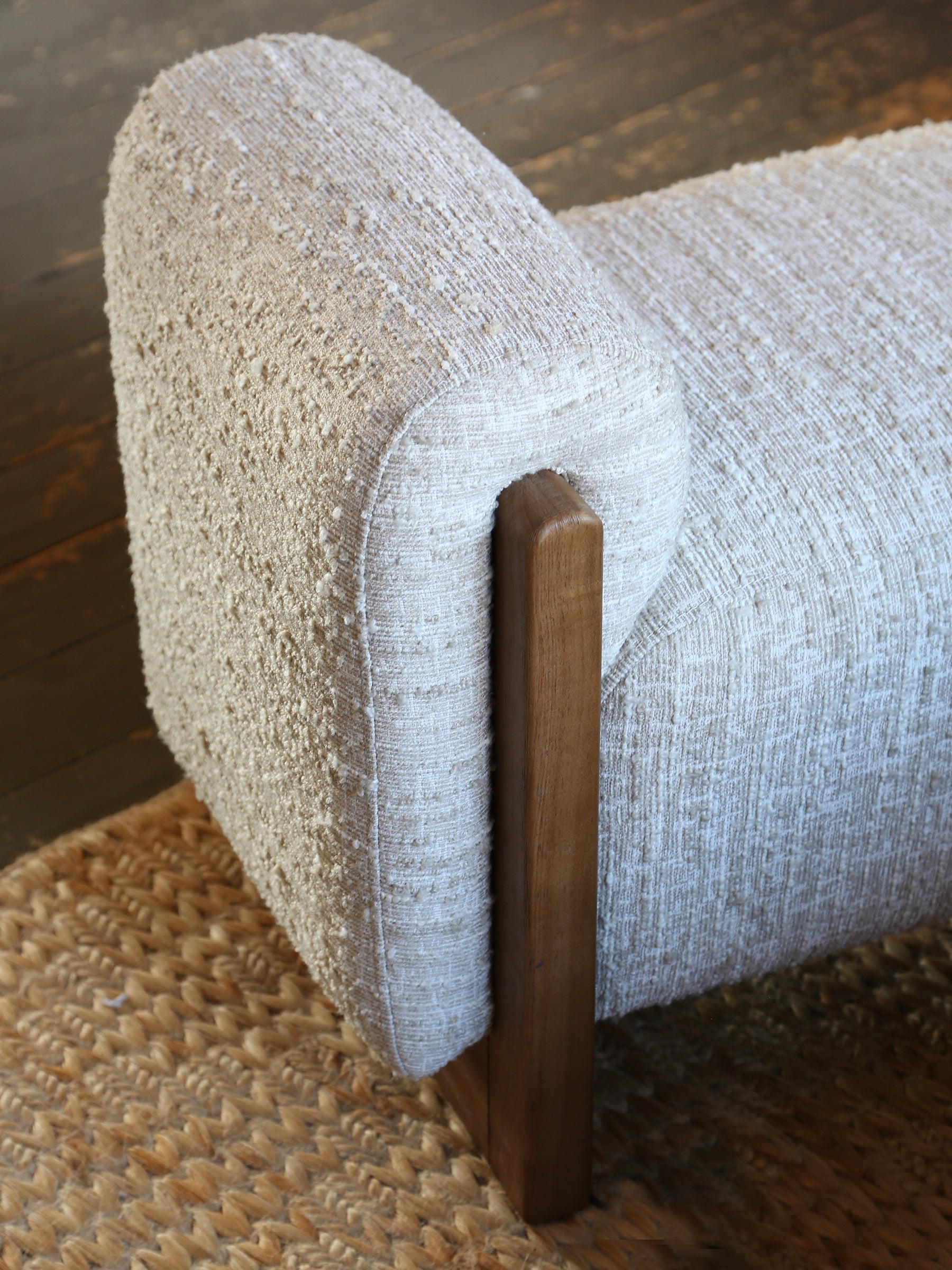 Eedara Bench - Ecru