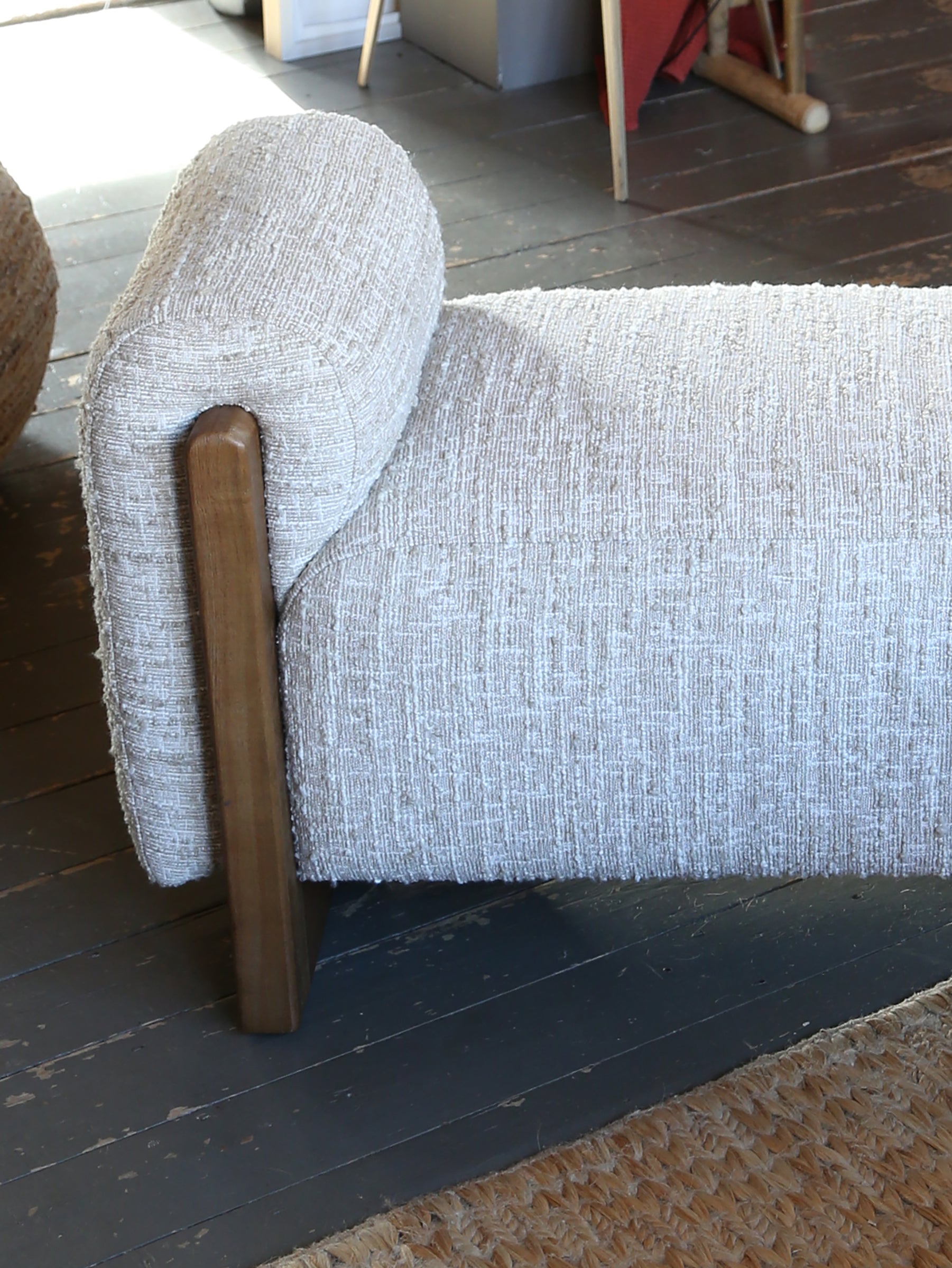Eedara Bench - Ecru