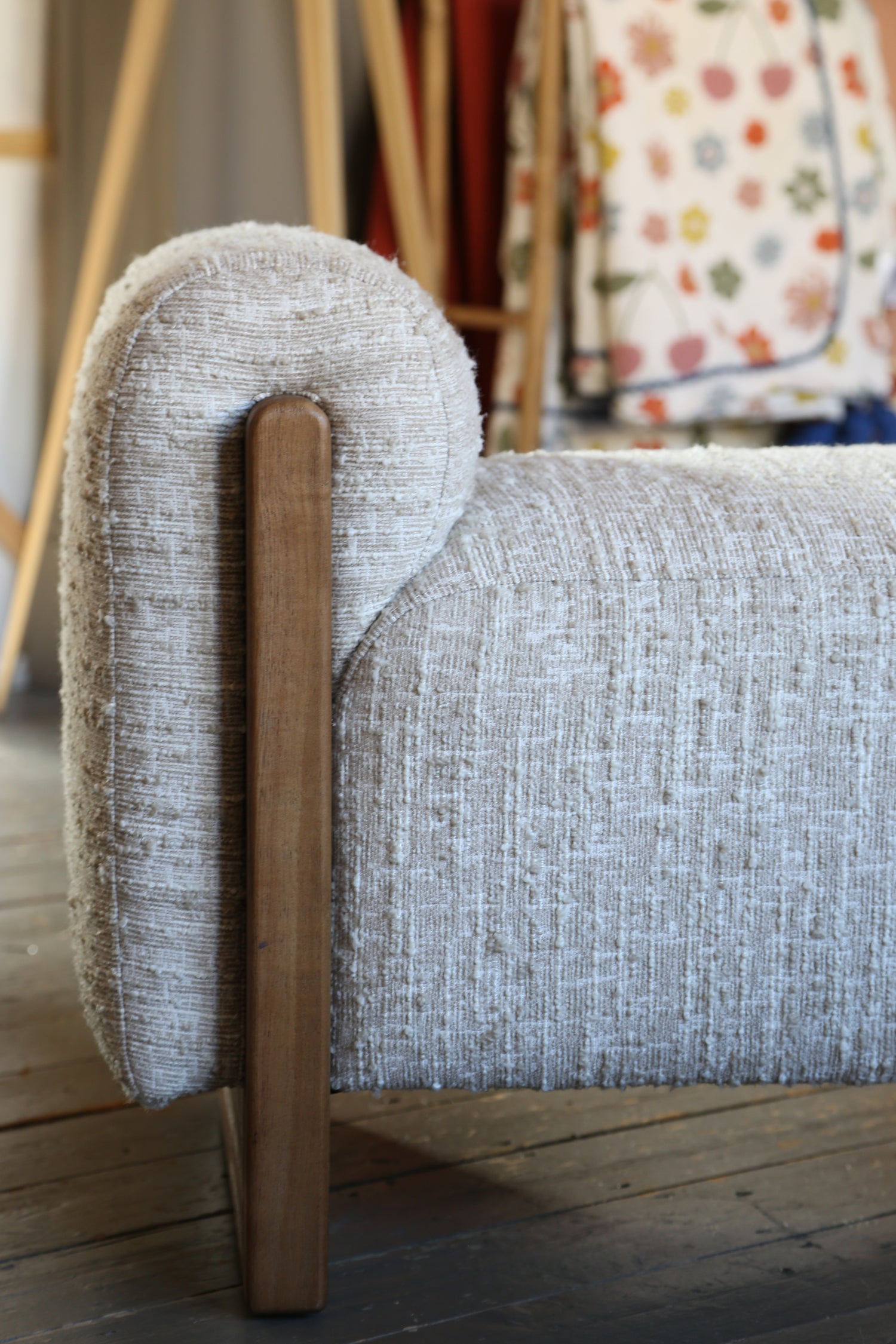 Eedara Bench - Ecru