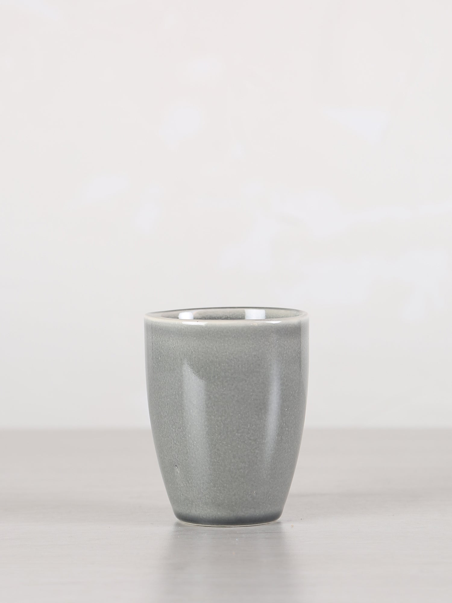 Broste Nordic Rain Stoneware Mug Without Handle - Set of 4