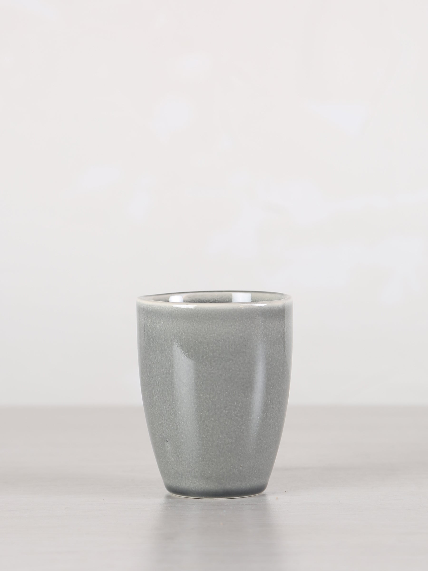 Broste Nordic Rain Stoneware Mug Without Handle - Set of 4