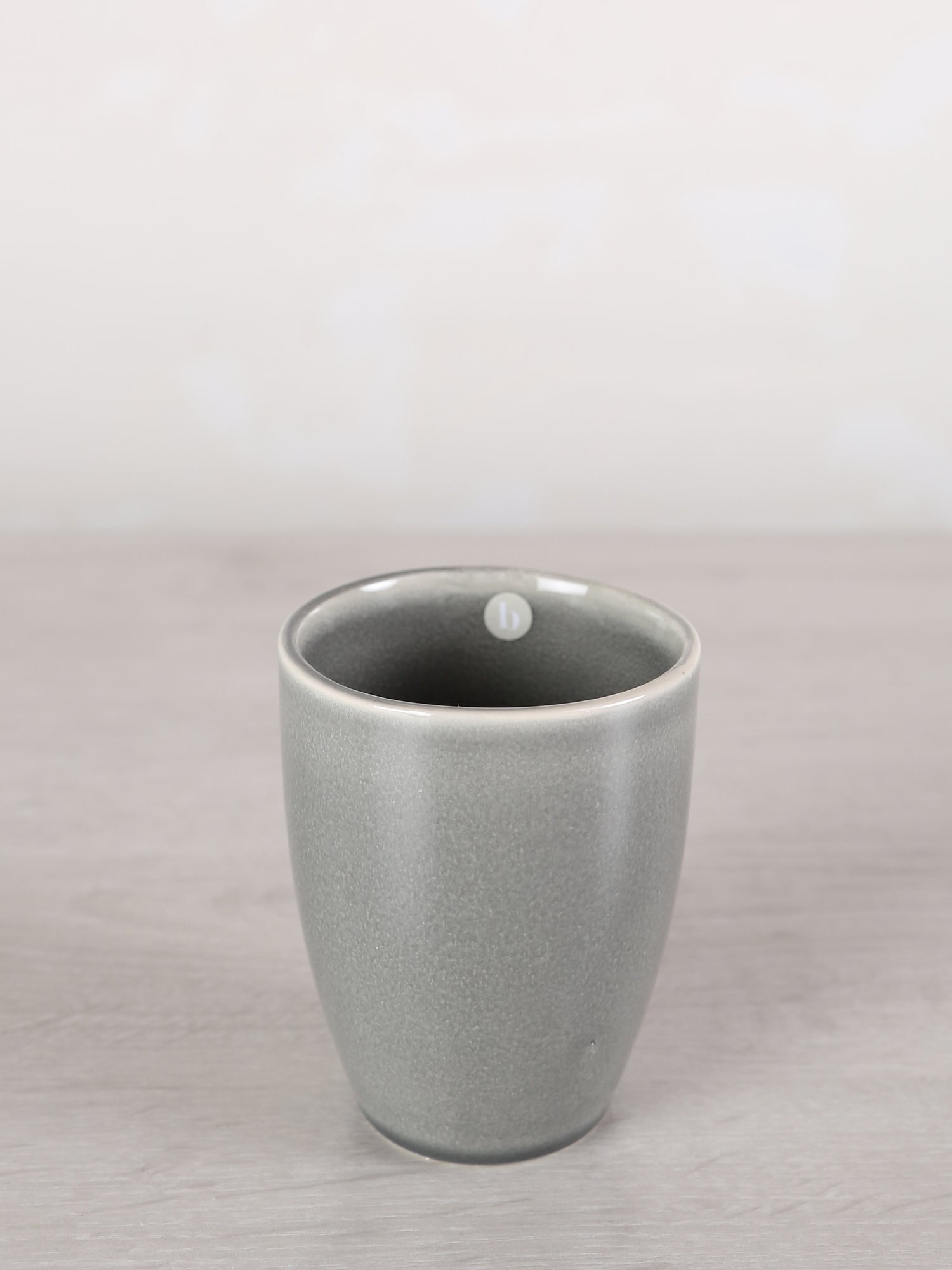 Broste Nordic Rain Stoneware Mug Without Handle - Set of 4