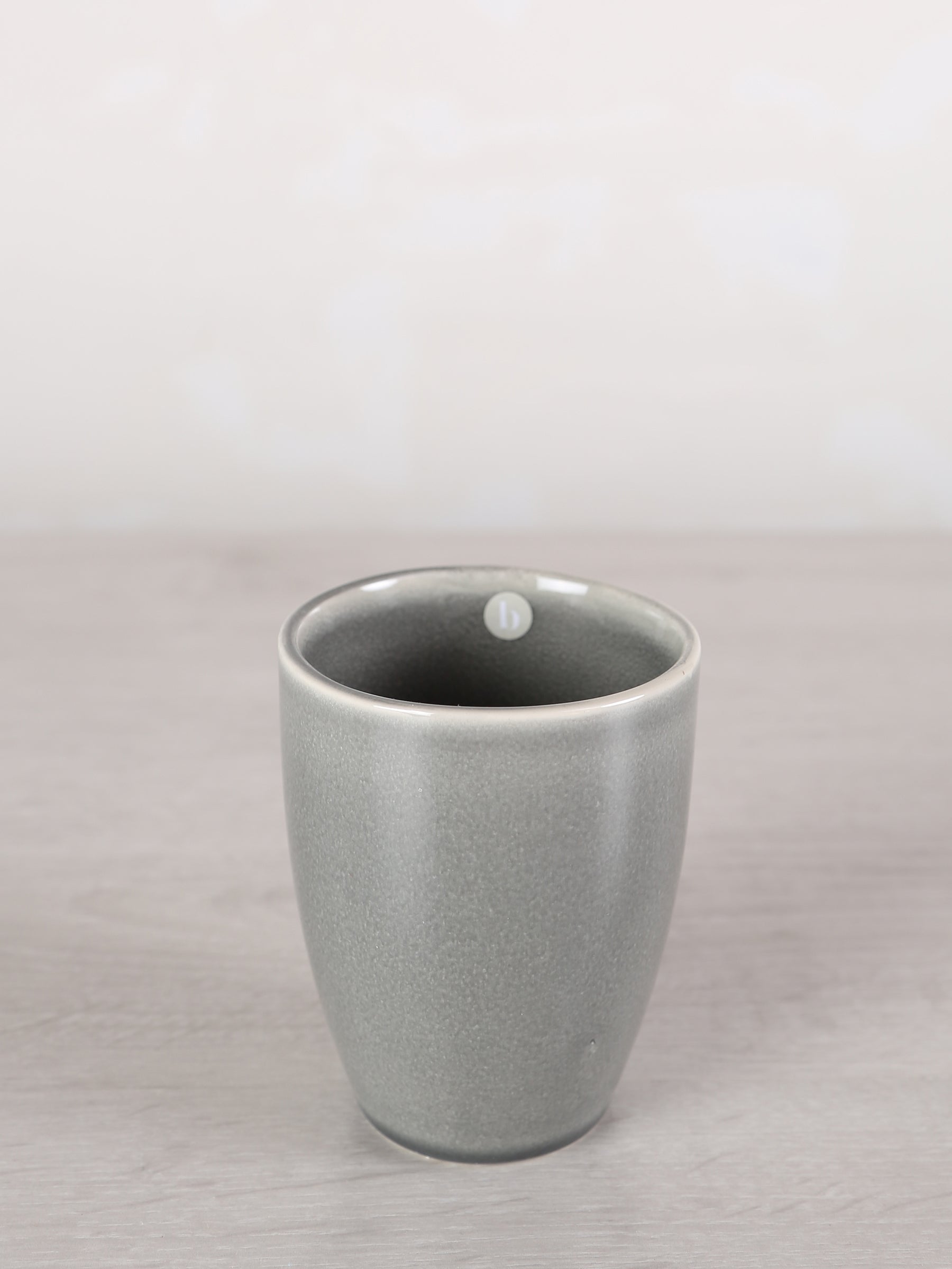 Broste Nordic Rain Stoneware Mug Without Handle - Set of 4
