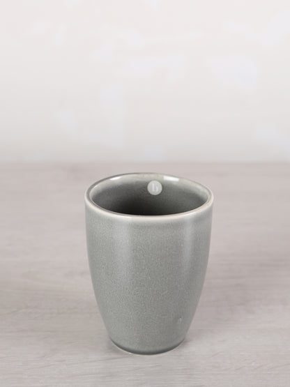 Broste Nordic Rain Stoneware Mug Without Handle - Set of 4