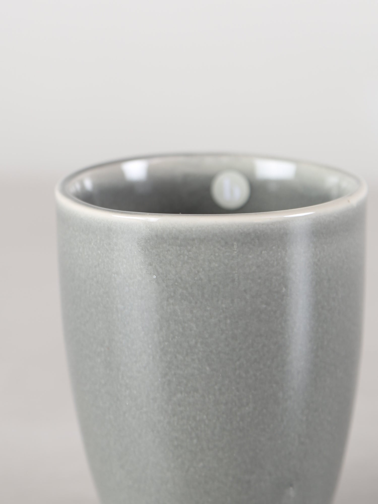 Broste Nordic Rain Stoneware Mug Without Handle - Set of 4