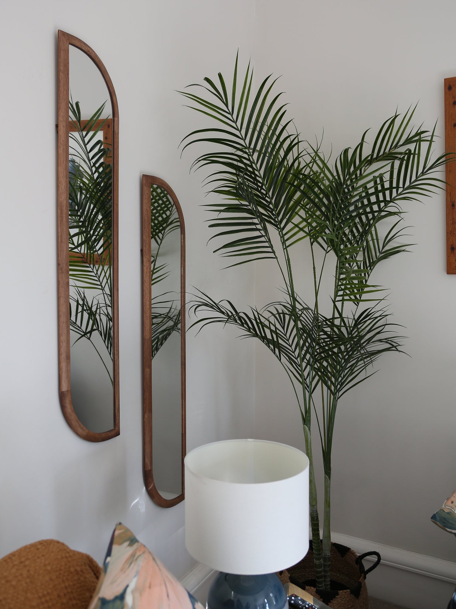 Nyko Rubberwood Mirror - Asymmetric Shape