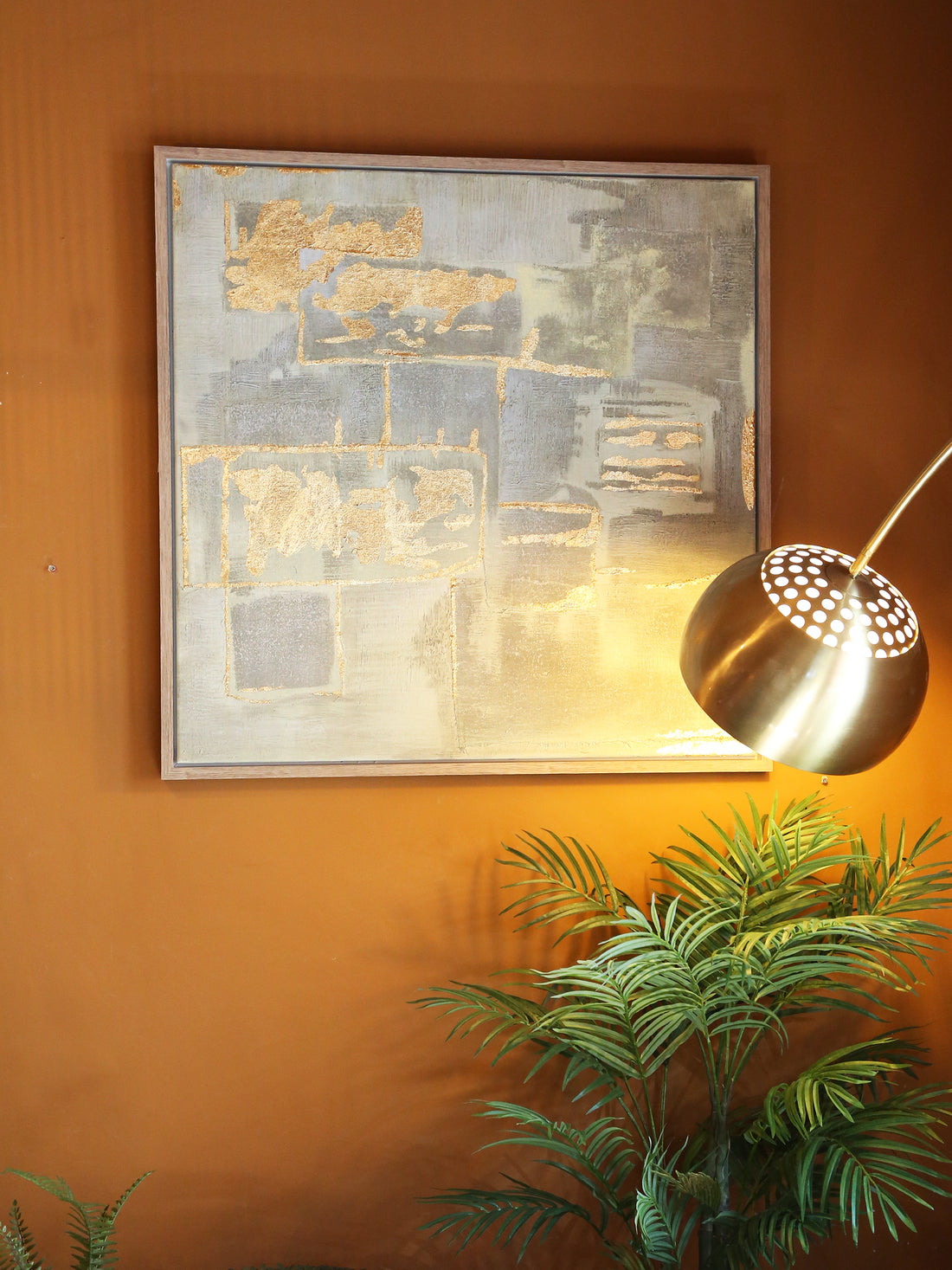 Amoret Wall Art Canvas - Hand Crafted Details