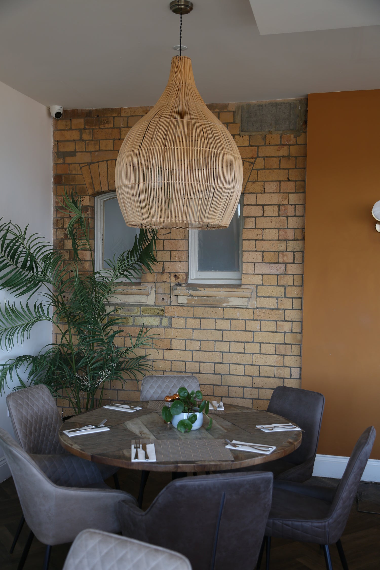 Oversized Hive Rattan Shade
