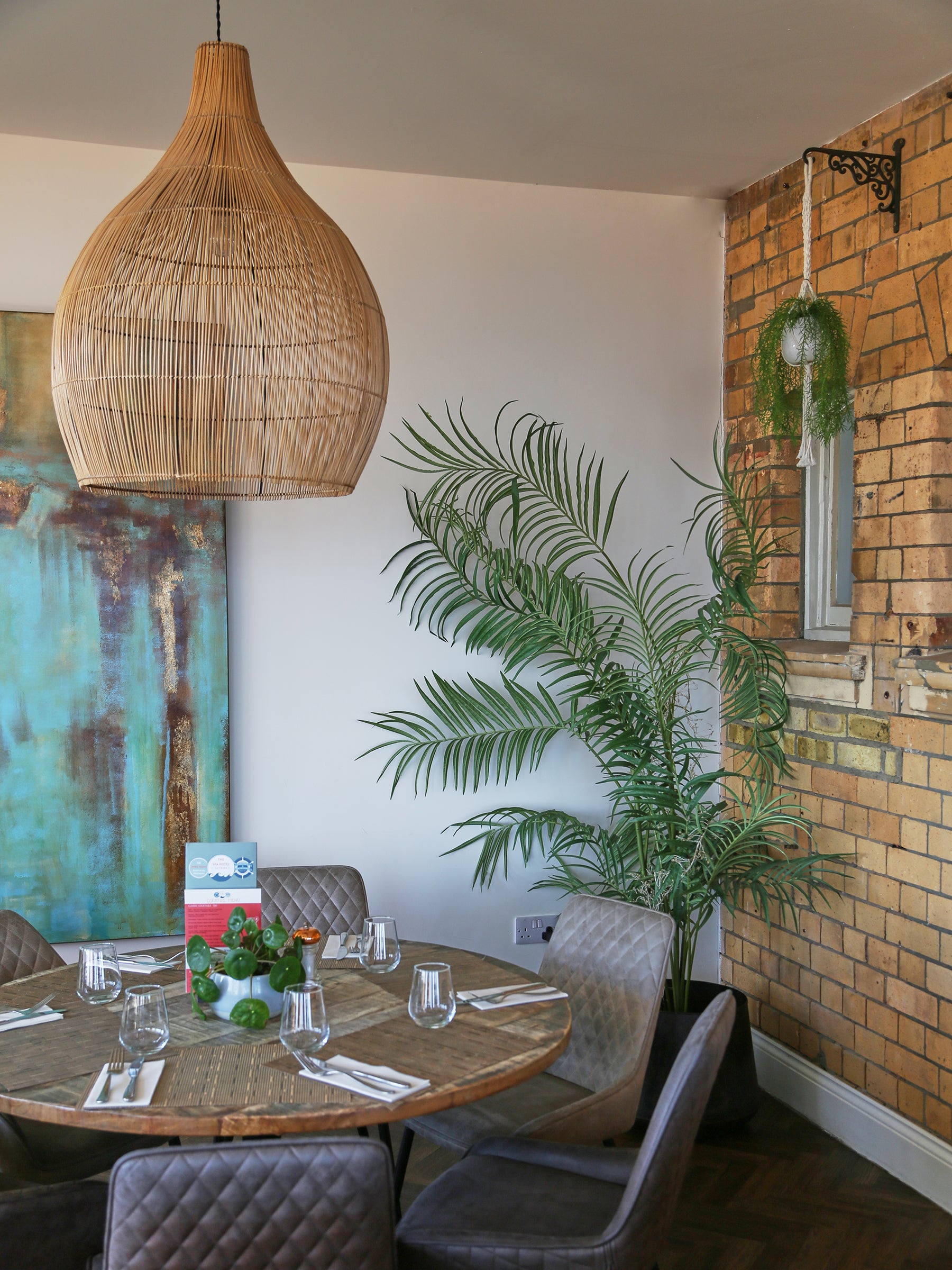 Oversized Hive Rattan Shade