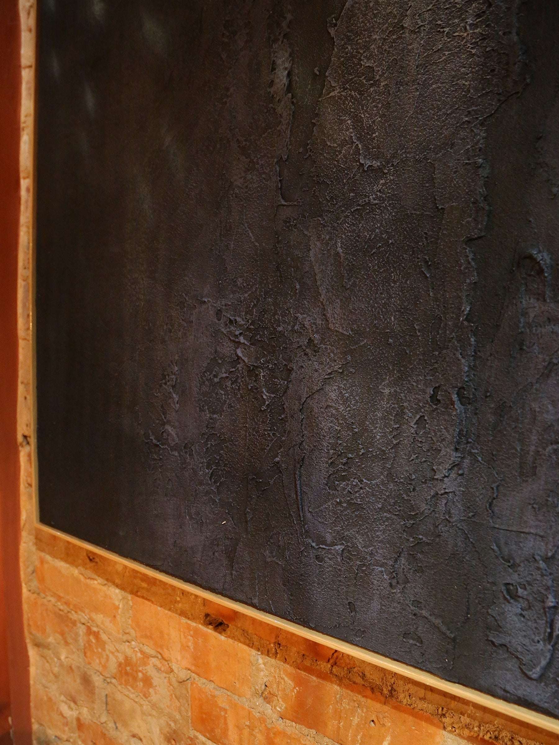 Elwood - Hand Painted Abstract Artwork - Cool Tones