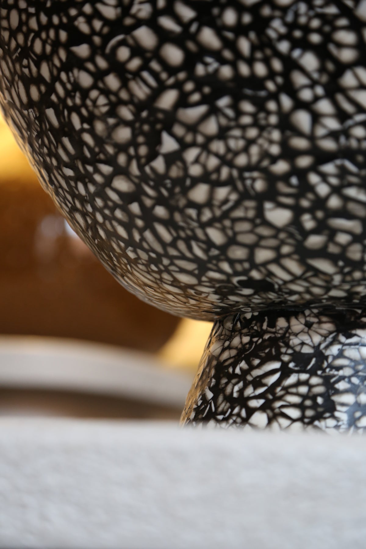Gracio Bamboo Decorative Bowl - Speckled Pattern - 2 Sizes Available