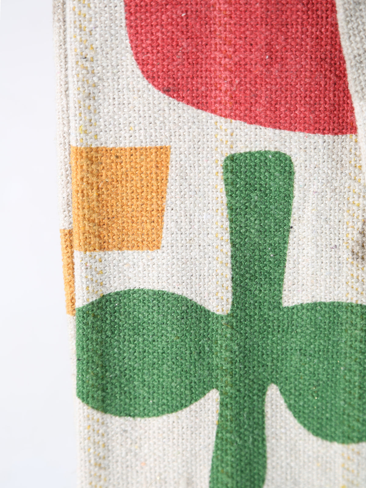 Filur Throw - Recycled Cotton - Organic Pink Tones