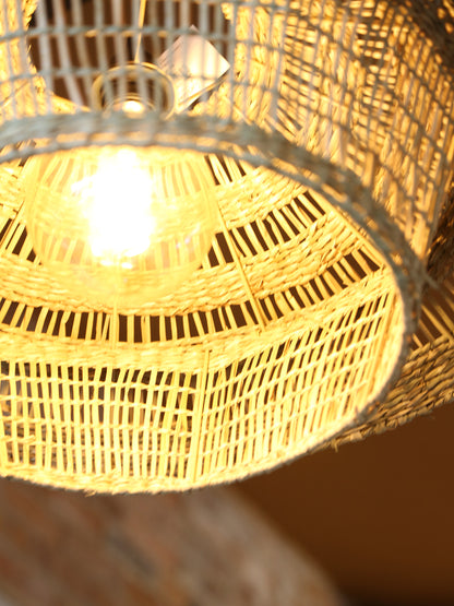 Owana Hanging lamp - Seagrass natural - 64x26 cm