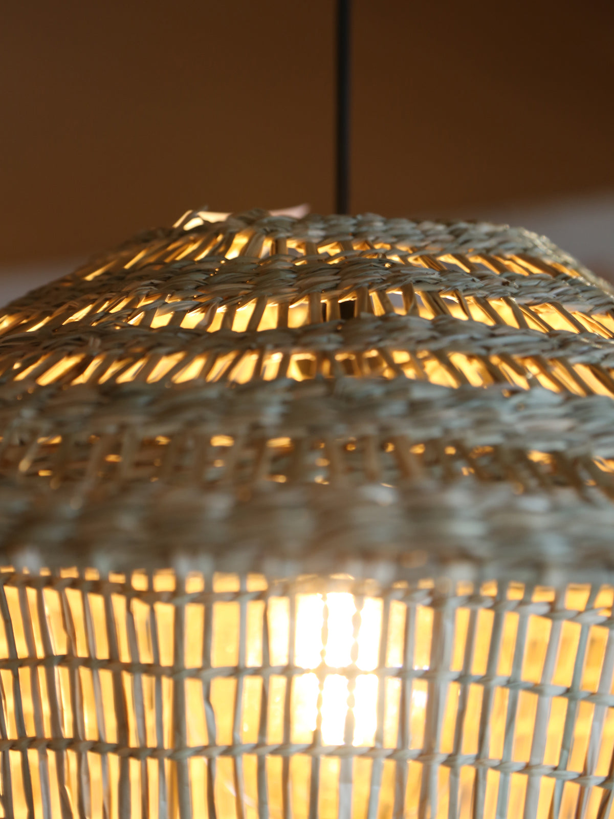 Owana Hanging lamp - Seagrass natural - 64x26 cm