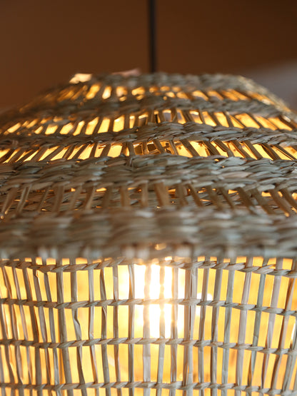 Owana Hanging lamp - Seagrass natural - 64x26 cm