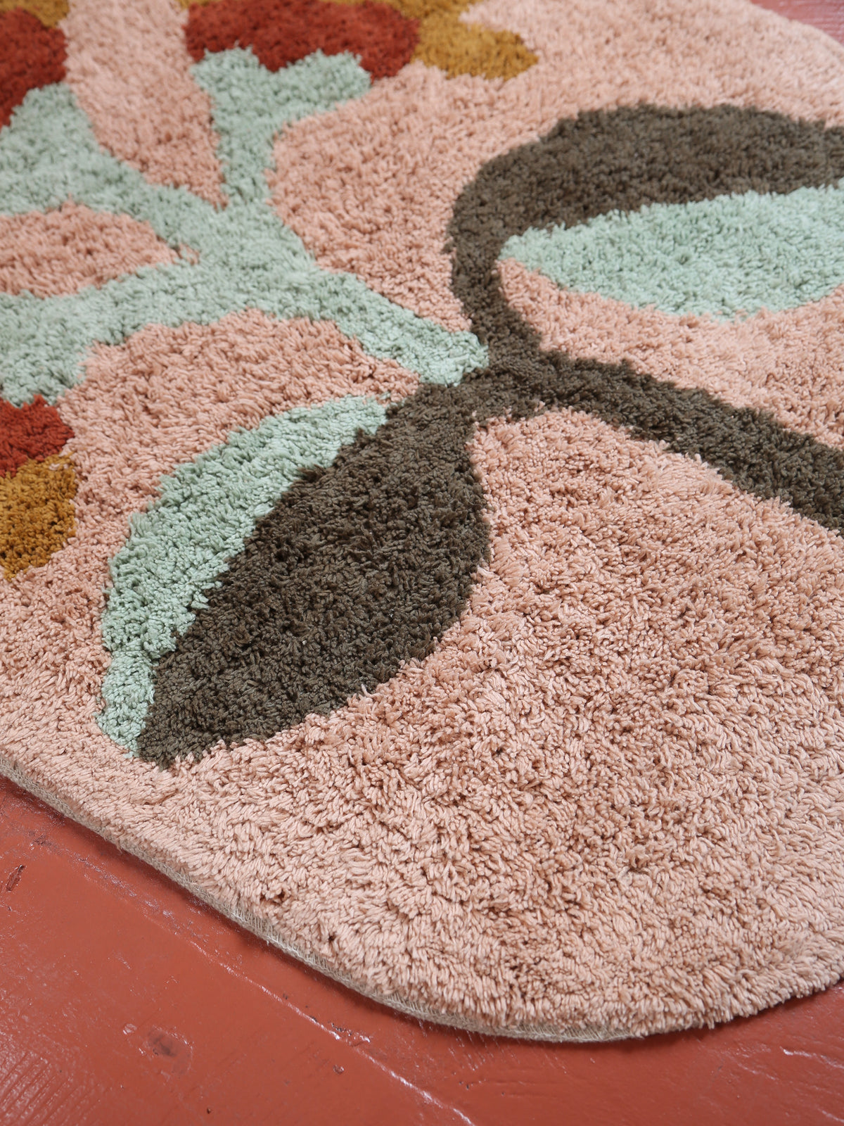 Oval Tufted Cotton Bath Mat - 3 Colour Options Available