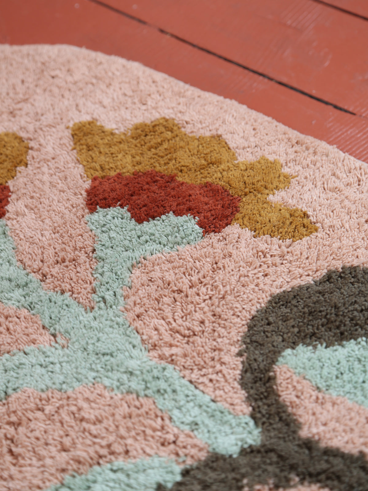 Oval Tufted Cotton Bath Mat - 3 Colour Options Available