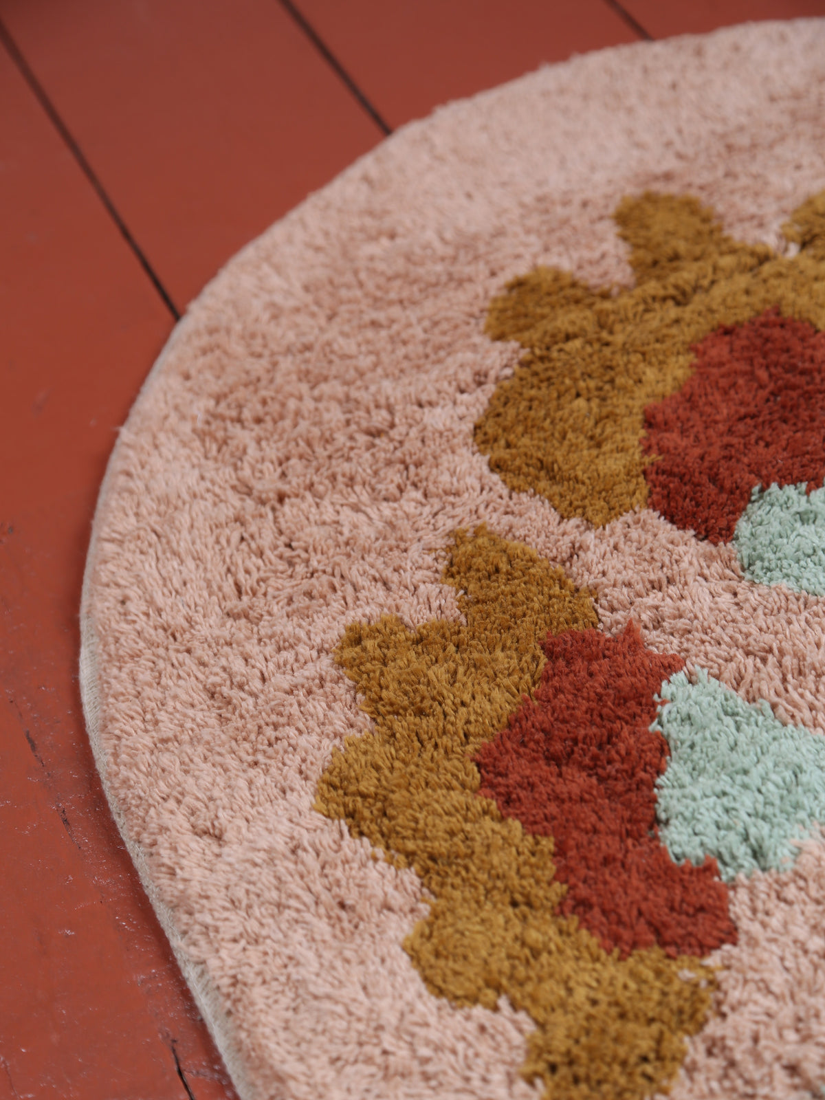 Oval Tufted Cotton Bath Mat - 3 Colour Options Available