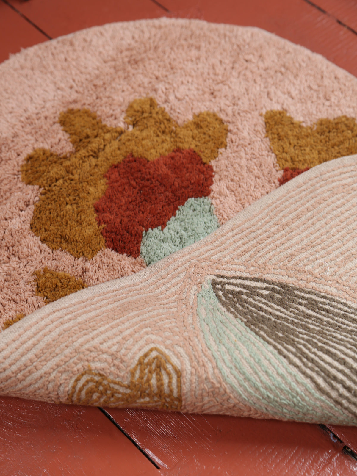 Oval Tufted Cotton Bath Mat - 3 Colour Options Available