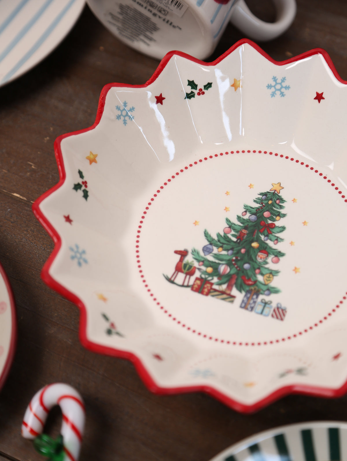 Festive Nostalgia Ceramic Bowl