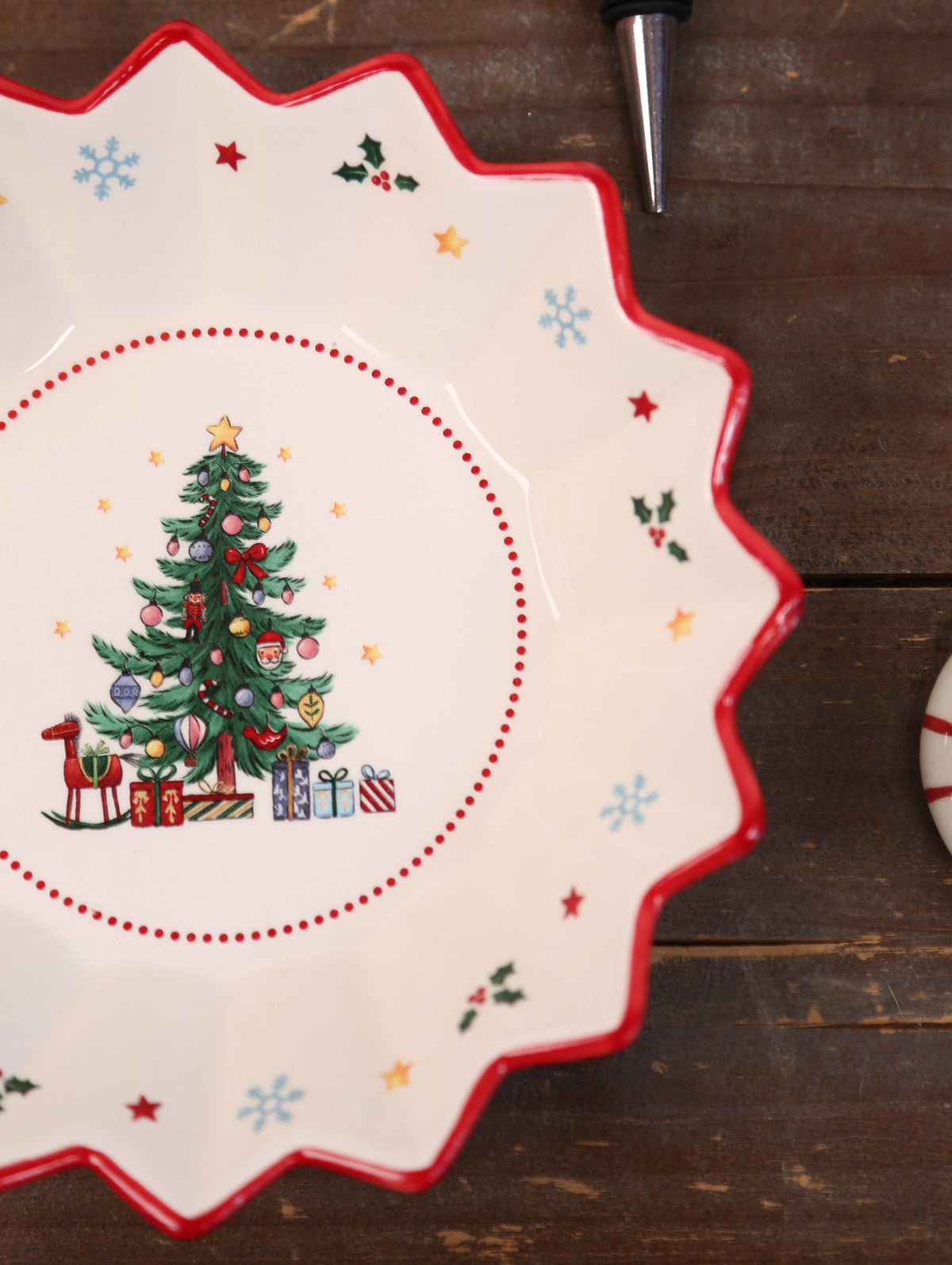Festive Nostalgia Ceramic Bowl